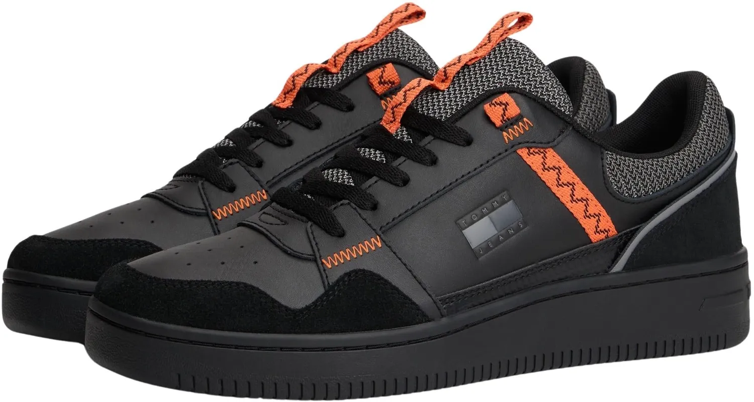 Tommy Jeans TJM Retro Basket EM0EM01657 Sneaker 40 Black