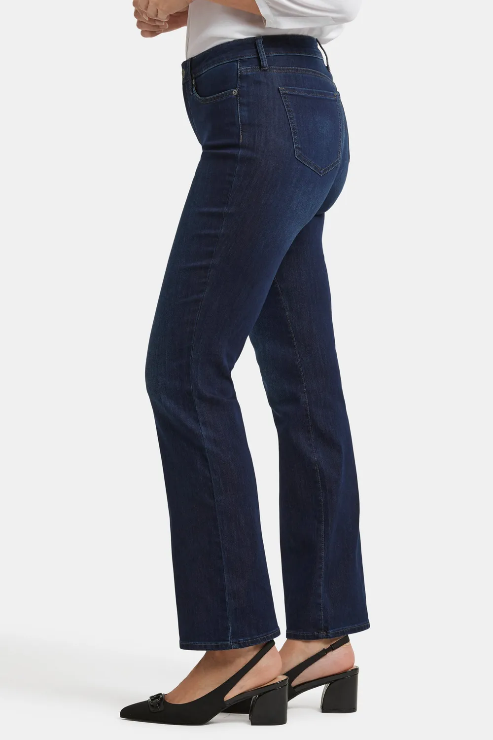 NYDJ Barbara Bootcut Jeans Burbank Wash mit Lift Tuck