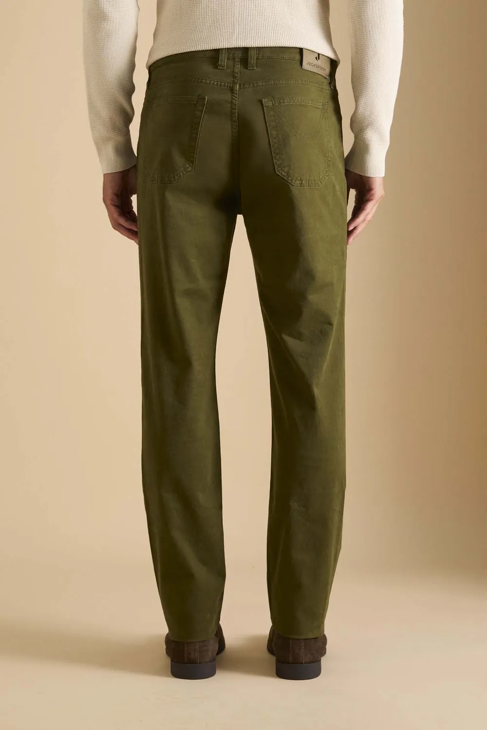 Jeckerson Jasper Regular Herren Chino Olivgrün