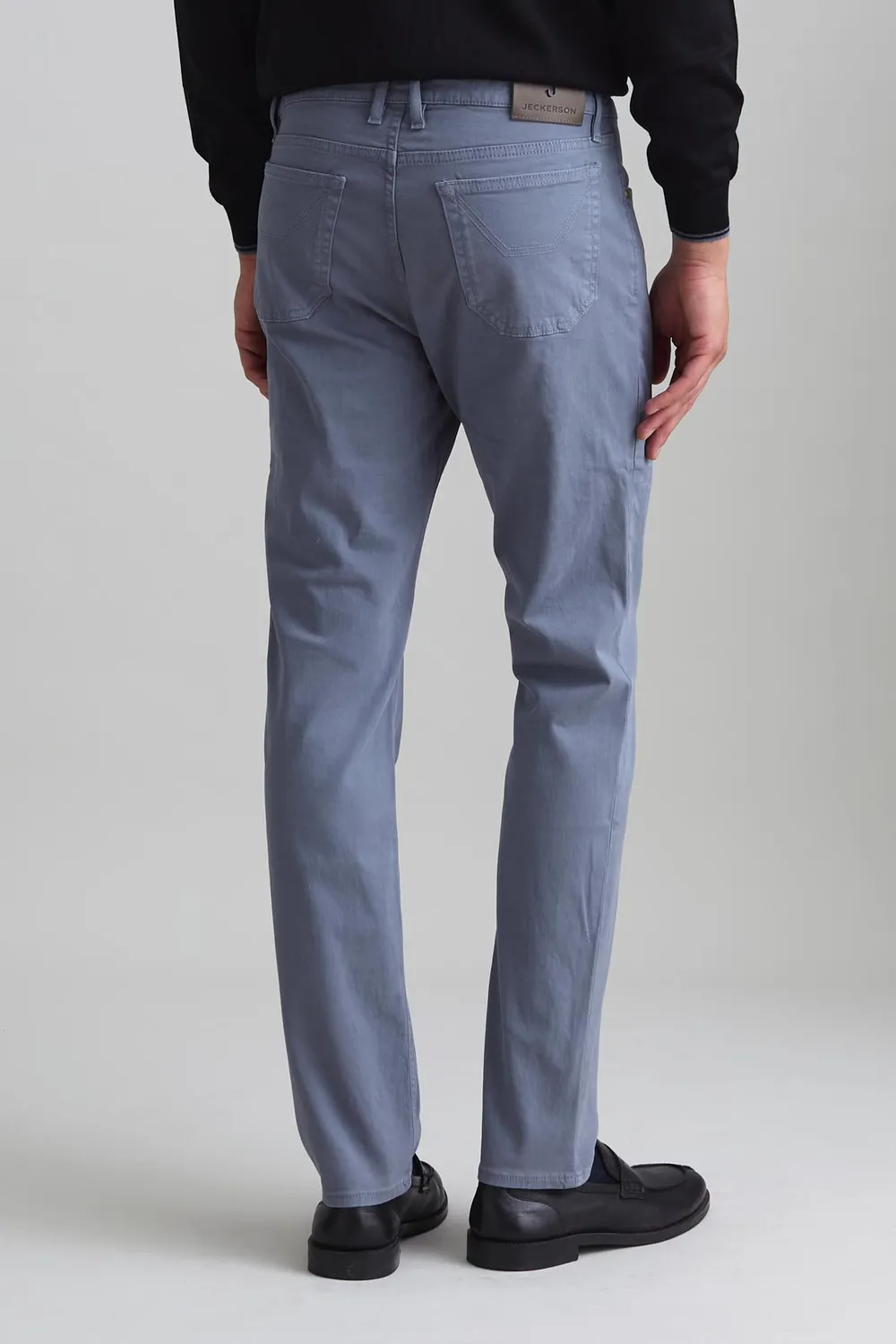 Jeckerson John Slim Fit Hose Grau Gabardine