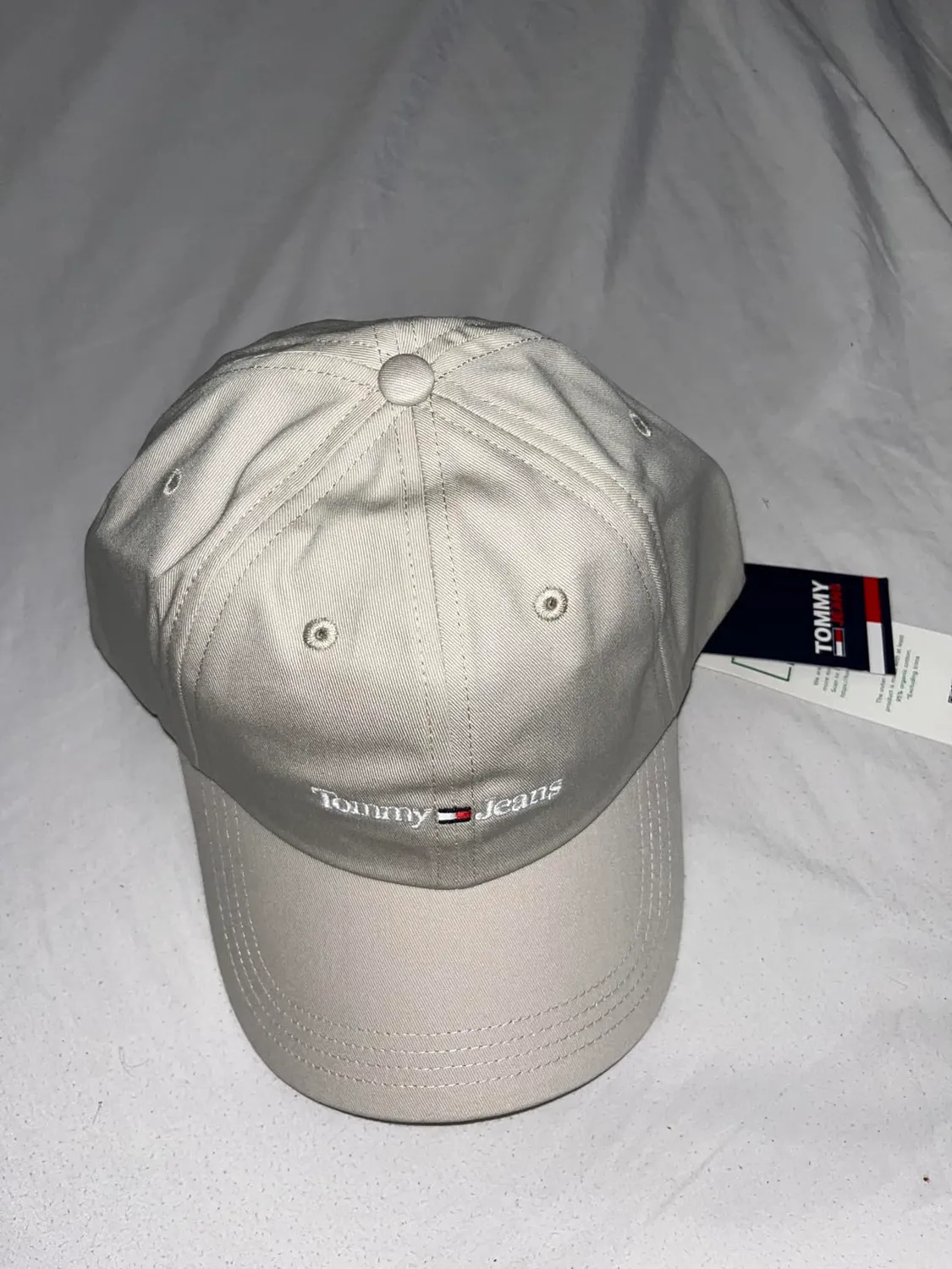 Tommy Jeans TJW Sport Cap AW0AW15472 Cap Beige
