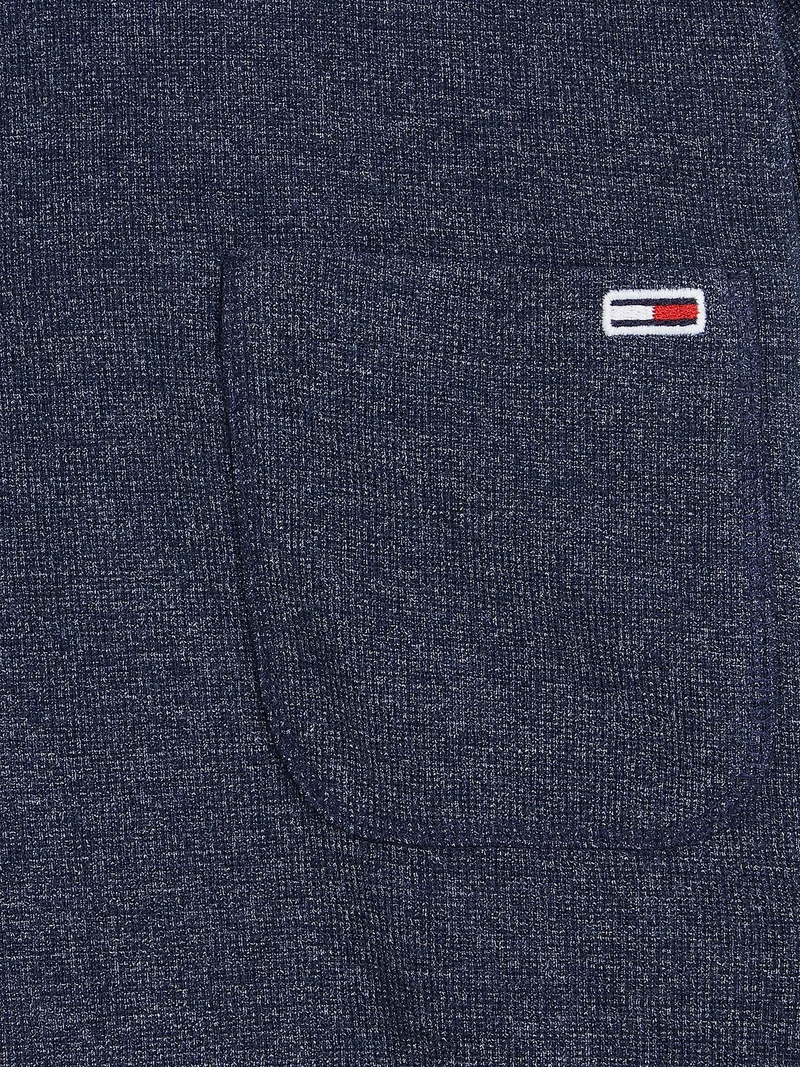 Tommy Jeans Waffle Herren Strickpullover Langarm Gr. S