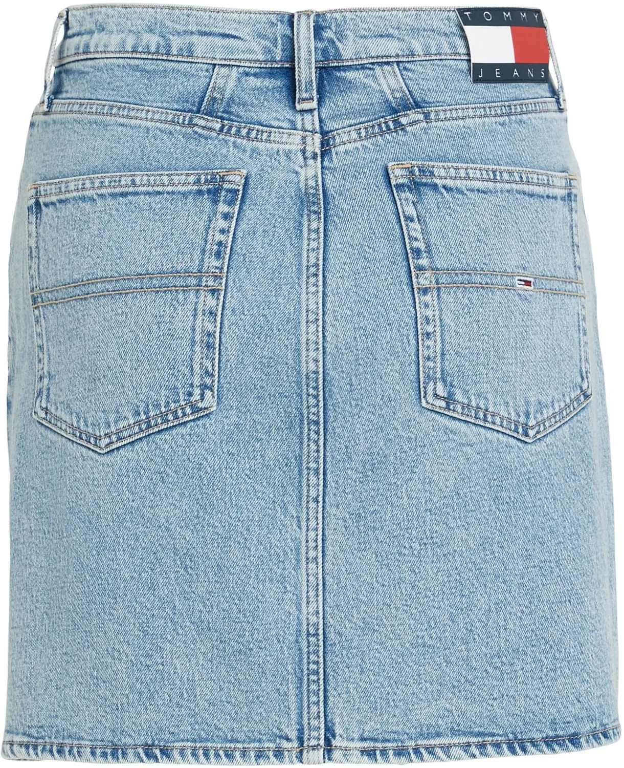 Tommy Jeans Denim Mini Jeansrock 30 Stretch Hellblau