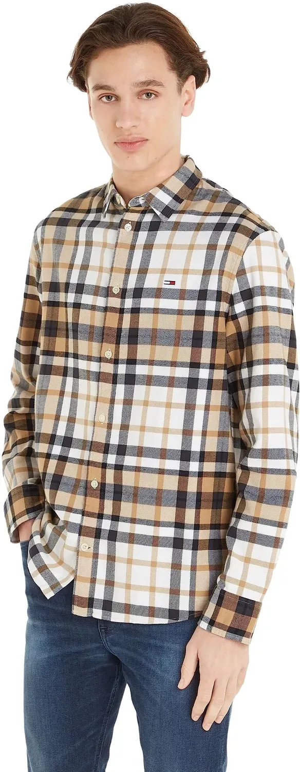 Tommy Jeans TJM Essential Check Shirt Hemd XXL Karo