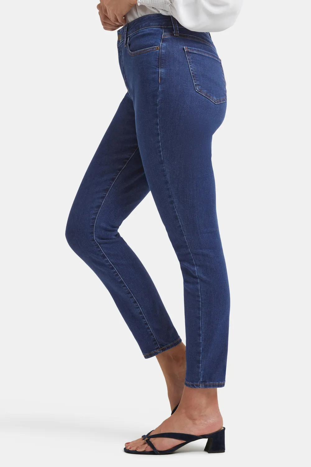 NYDJ Ami Skinny Jeans Quinn Blau mit Stretch