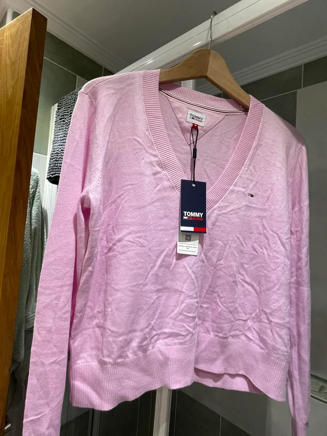 Tommy Jeans TJW Essential V-Neck DW0DW16535 Pullover