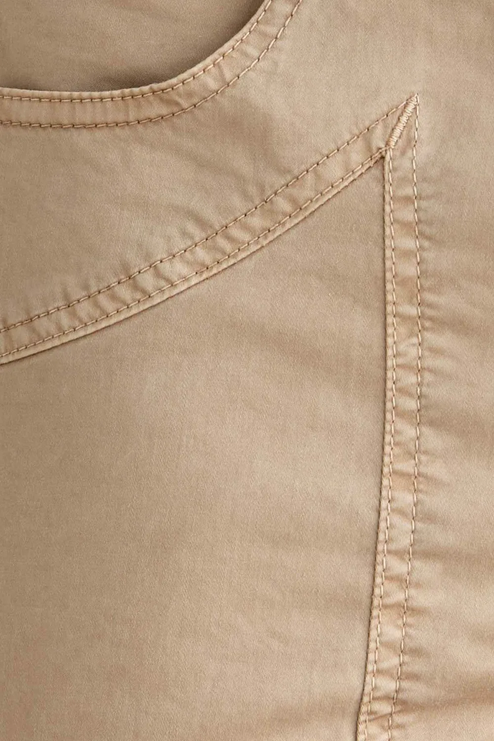 Jeckerson John Slim Fit Hose beige Satin-Optik