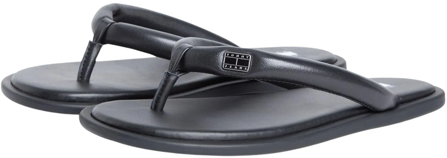 Tommy Jeans Soft Padded Sandalen Damen 38 EU Schwarz