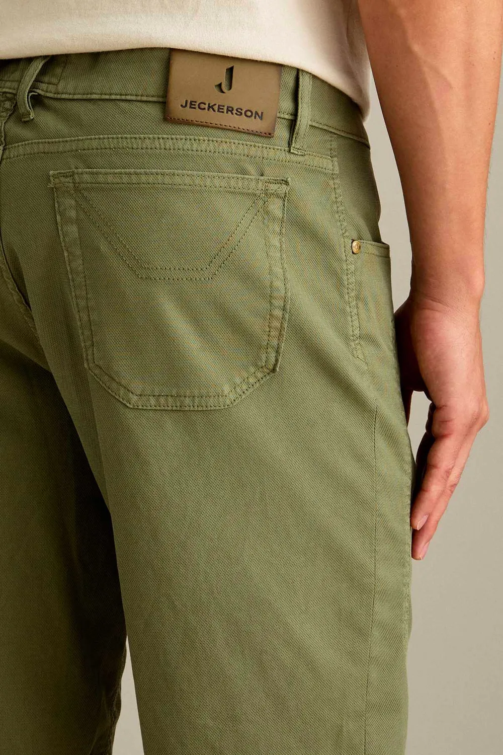 Jeckerson Jayden Bermuda Herren dunkelsalbei Slim Fit