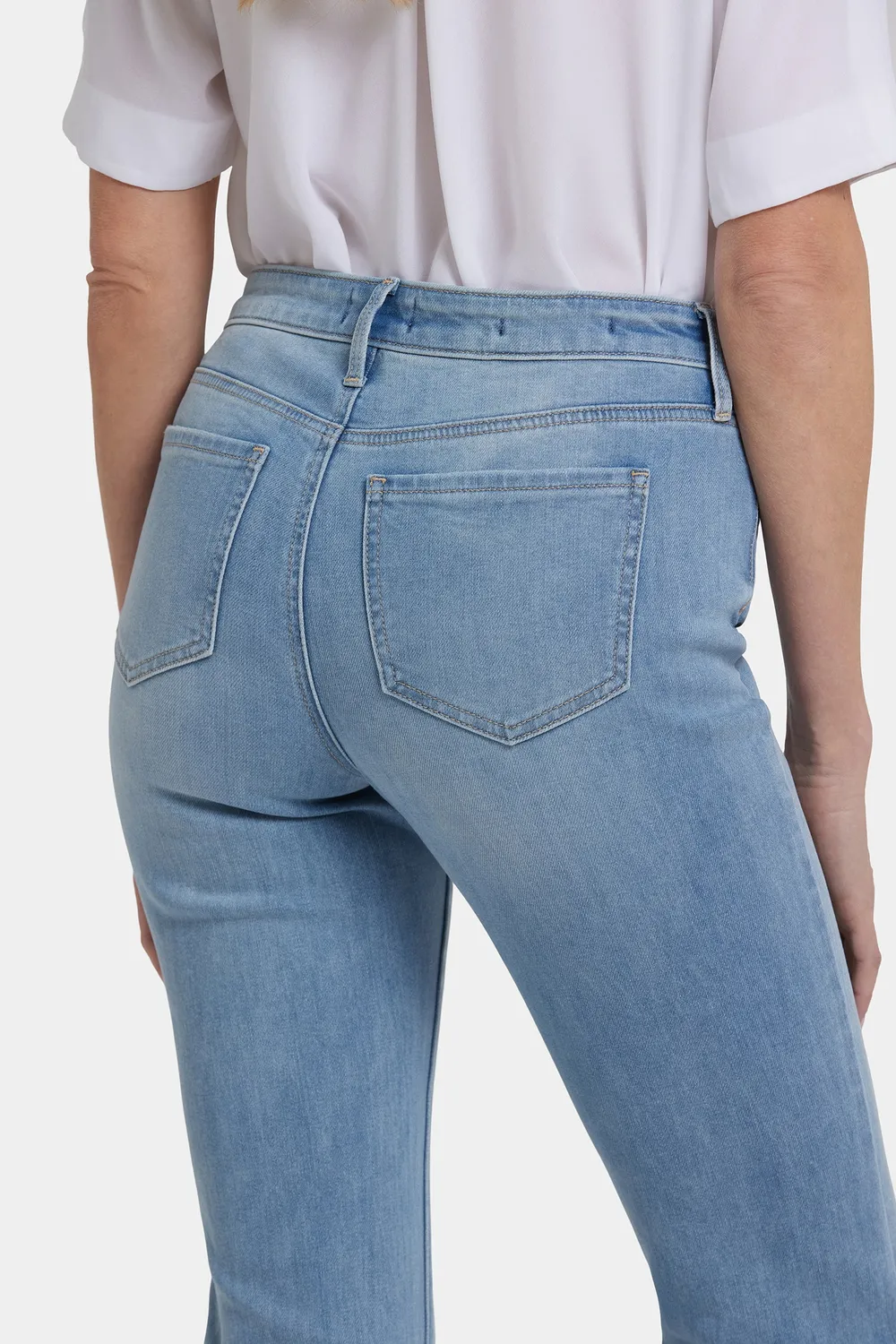 NYDJ Barbara Bootcut Jeans Petite Majestic Dusk blau