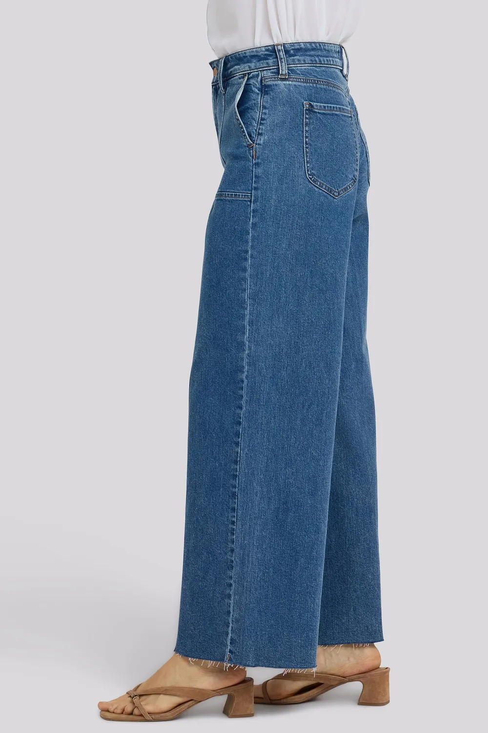 NYDJ Simone Wide Leg Jeans Salton Indigo
