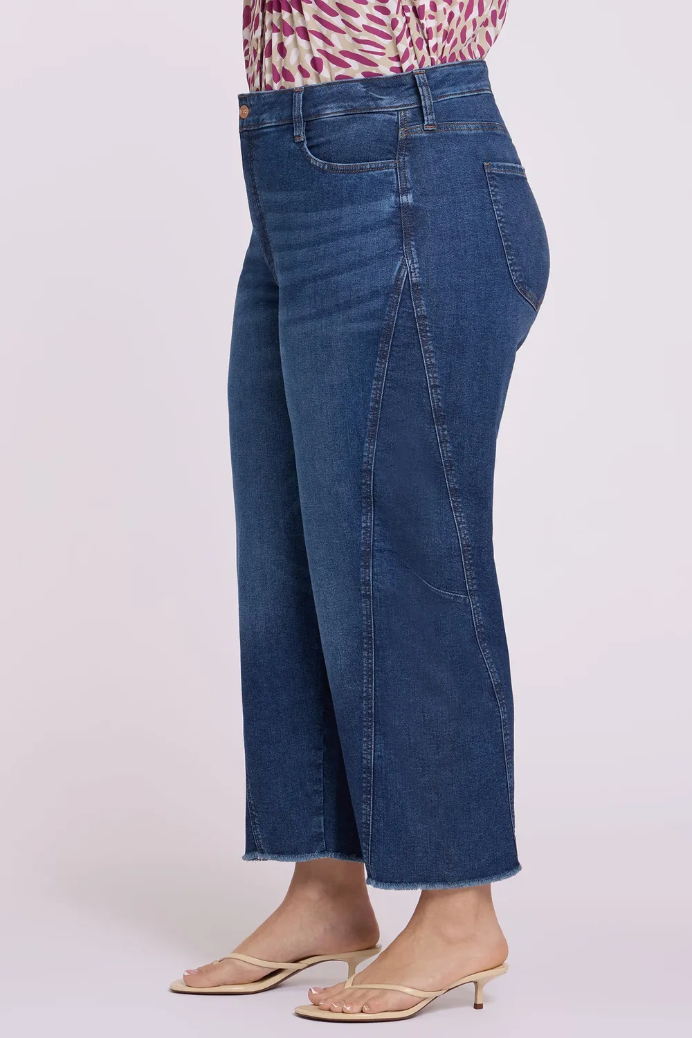 NYDJ Alyssa Relaxed Crop Jeans Sunset Villa