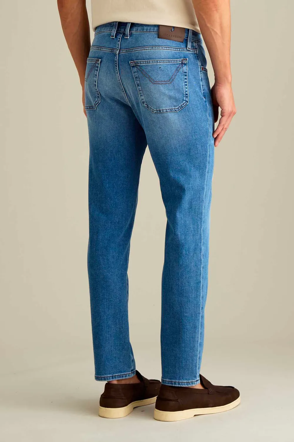 Jeckerson James Jeans Herren hellblau Skinny Alcantara