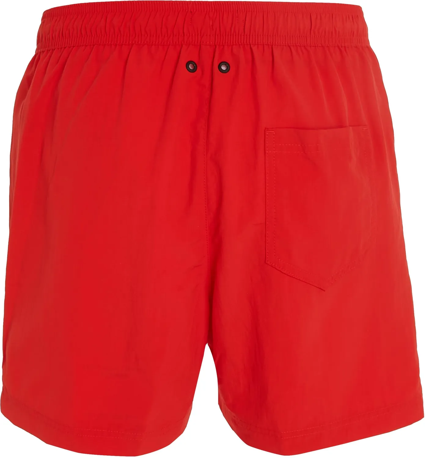 Tommy Jeans Drawstring Badehose Rot Polyester