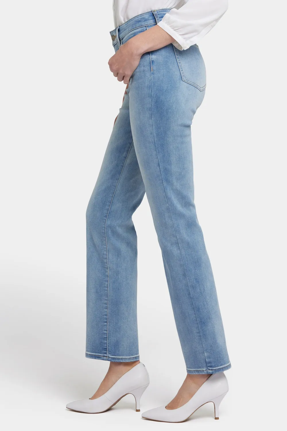 NYDJ Marilyn Straight Jeans Biscayne gerader Schnitt