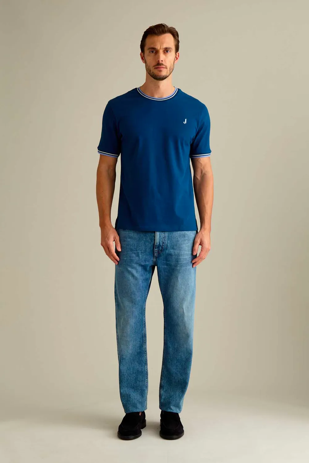 Jeckerson Regular Fit Herrenjeans Hellblau Vintage