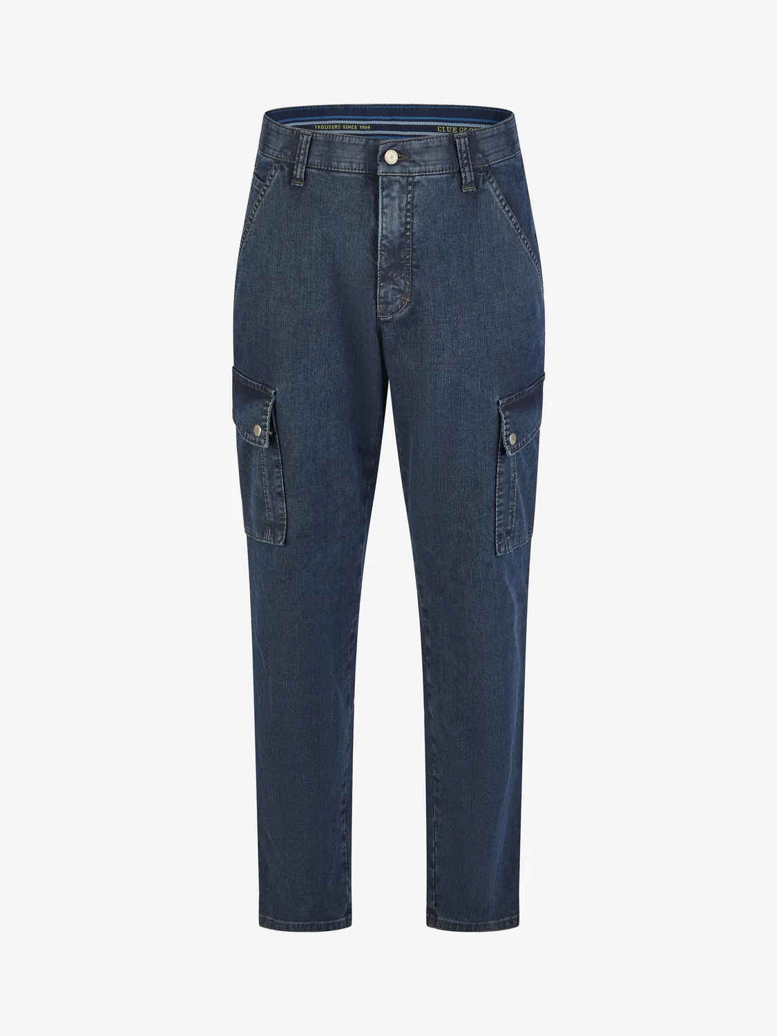 Club of Comfort Tango 8012 Cargo Jeans blau High Stretch