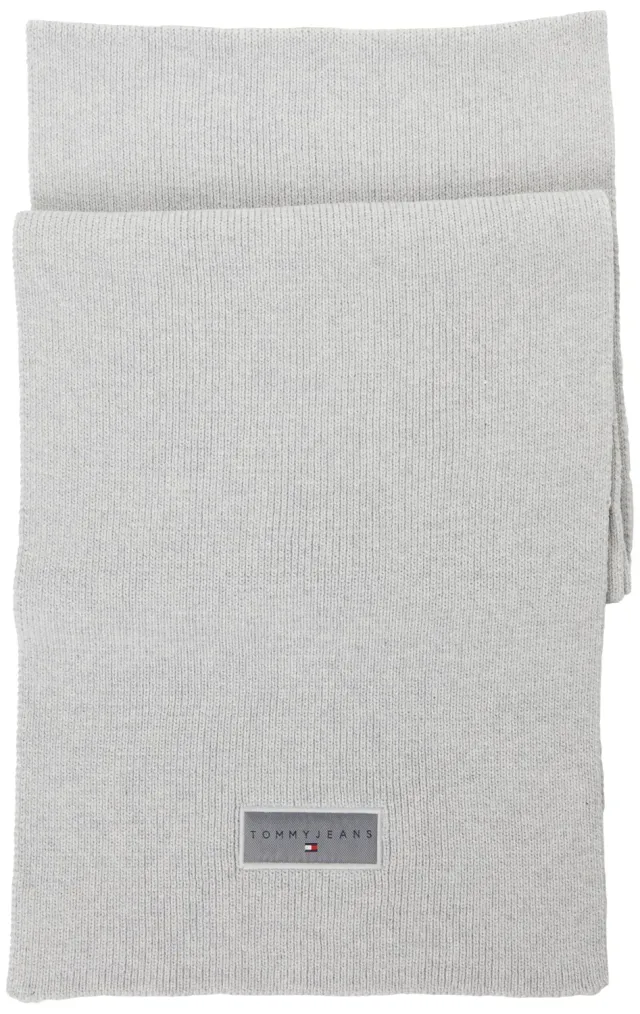 Tommy Jeans Linear Strickschal Damen Grau meliert