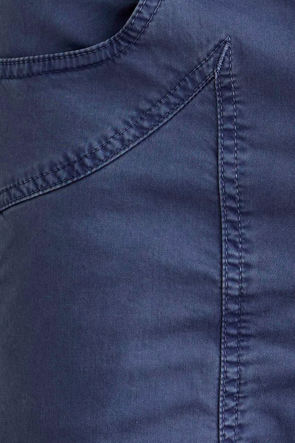 Jeckerson John Slim Fit Hose Mittelblau Satin