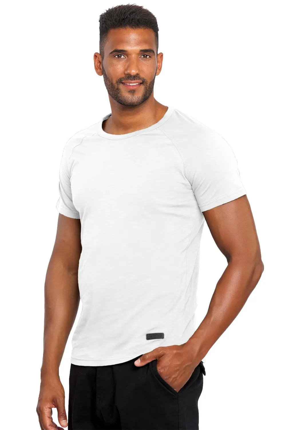 Alessandro Salvarini AS-076 T-Shirt Navy Baumwolle