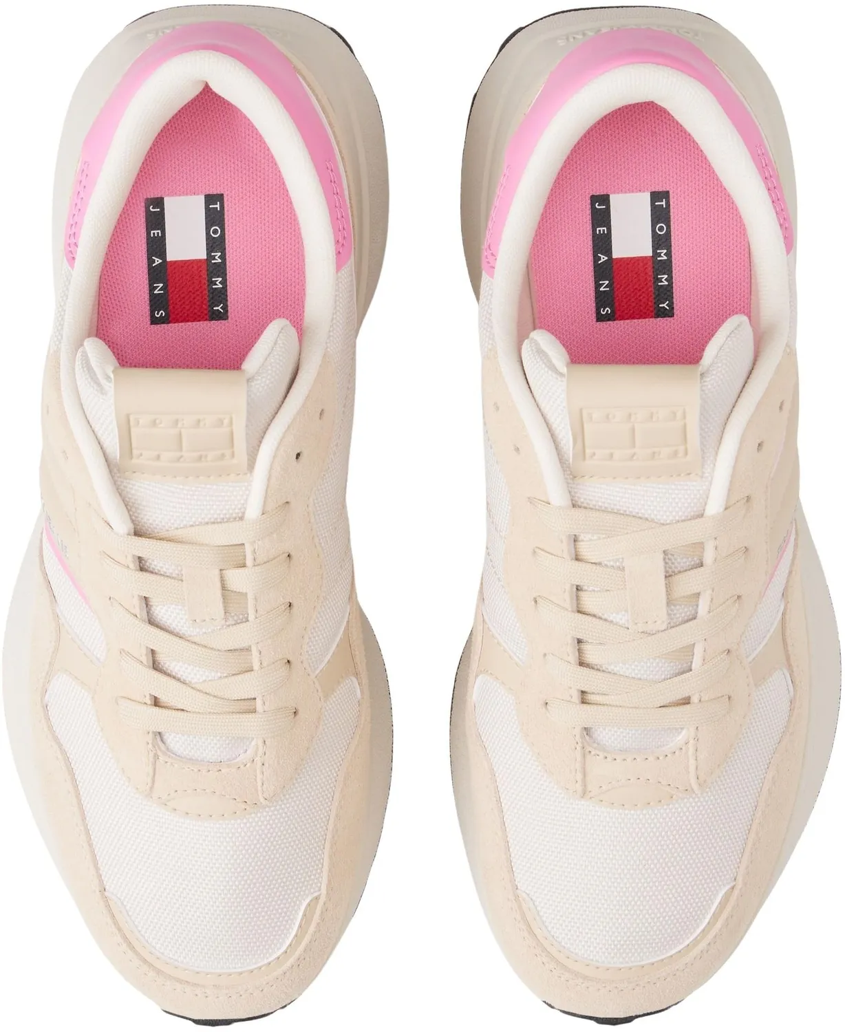 Tommy Jeans Runner Sneaker Beige Damen 38 sportlich