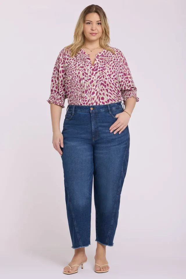 NYDJ Alyssa Relaxed Crop Jeans Sunset Villa