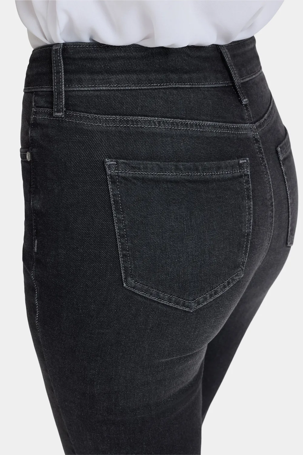 NYDJ Marilyn Straight Jeans Paris Lights Grau
