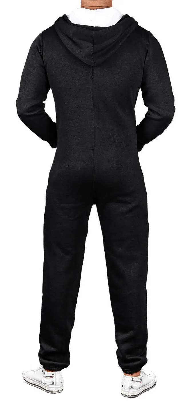 Alessandro Salvarini AS-039 Jumpsuit Trainingsanzug Herren elastisch