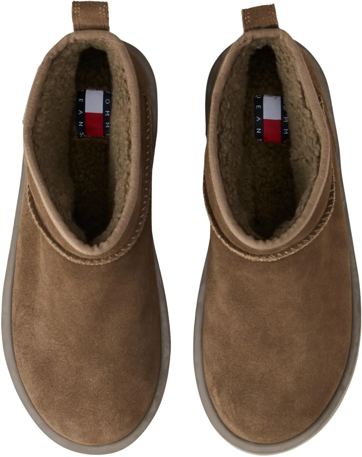 Tommy Jeans Low Boot Flatform Stiefel Khaki Gr 40