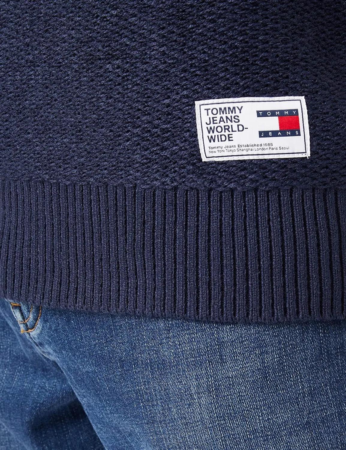 Tommy Jeans TJM Reg Structured Pullover Herren S