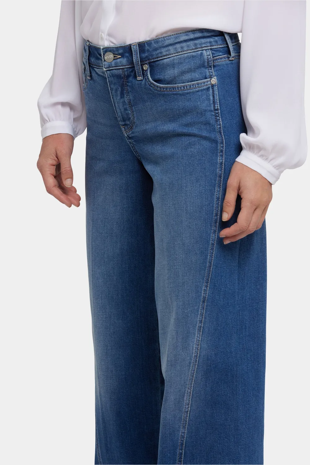 NYDJ Teresa Wide Leg Jeans Romantic Indigo Damen