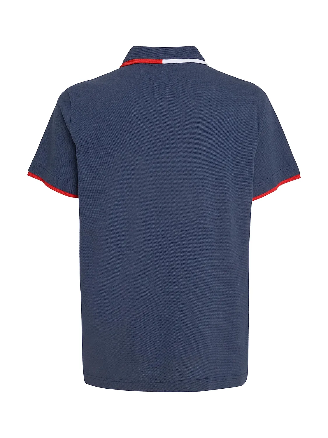 Tommy Jeans TJM Reg Flag Neck Polo Poloshirt Größe L