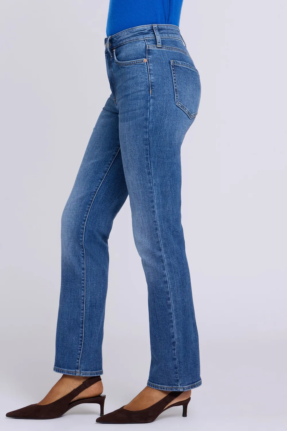 NYDJ Marilyn Straight Tall Jeans Yarrow High Rise