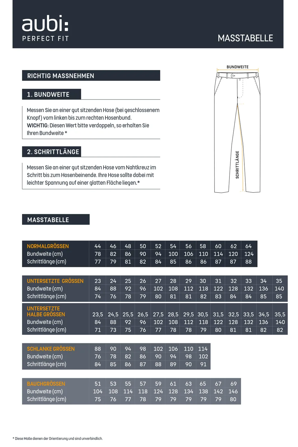 Aubi Modell 26 Anzughose Businesshose Anthrazit 28 Stretch