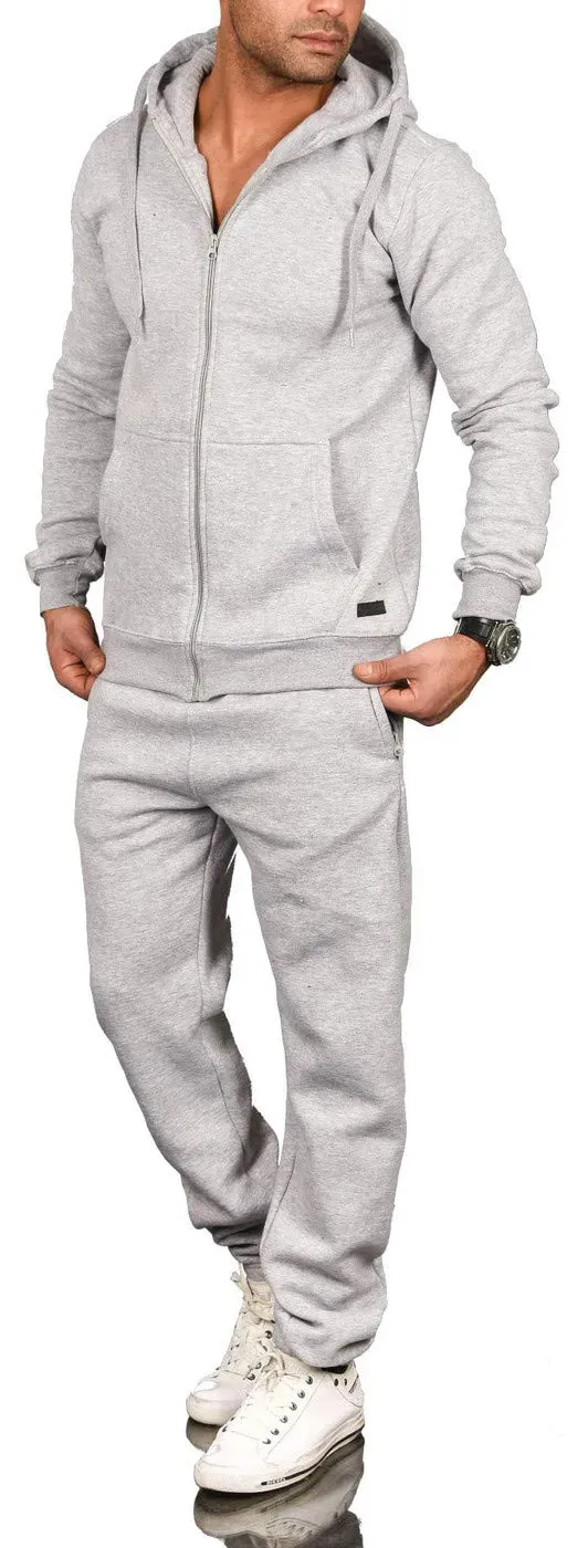 Alessandro Salvarini AS071 Herren Freizeitanzug Baumwollmix