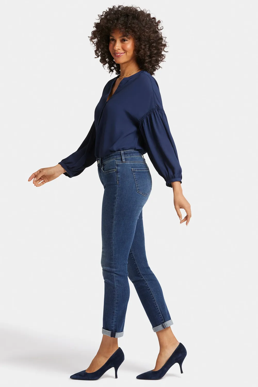 NYDJ Sheri Slim Ankle Petite Jeans Wellspring