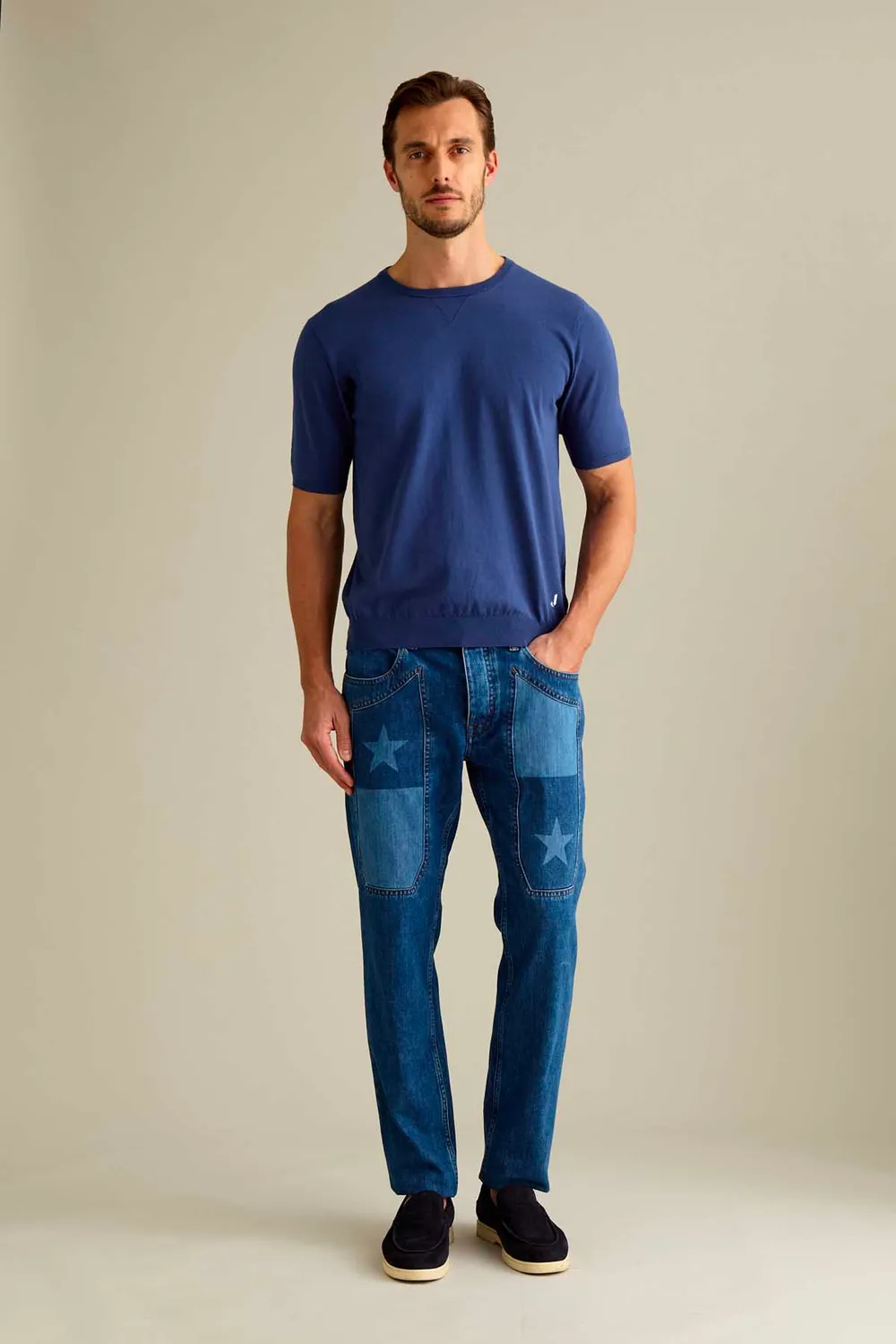 Jeckerson Anniversary Slim Fit Jeans Dunkelblau Viskose