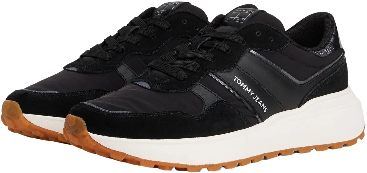 Tommy Jeans Cleated Runner Sneaker Damen Wildleder