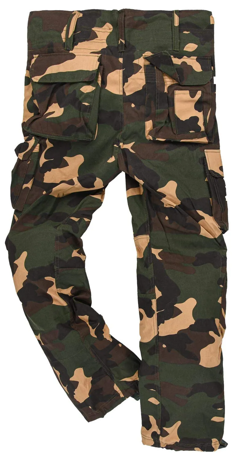 Alessandro Salvarini AS078 Cargohose lang Baumwolle mit Taschen