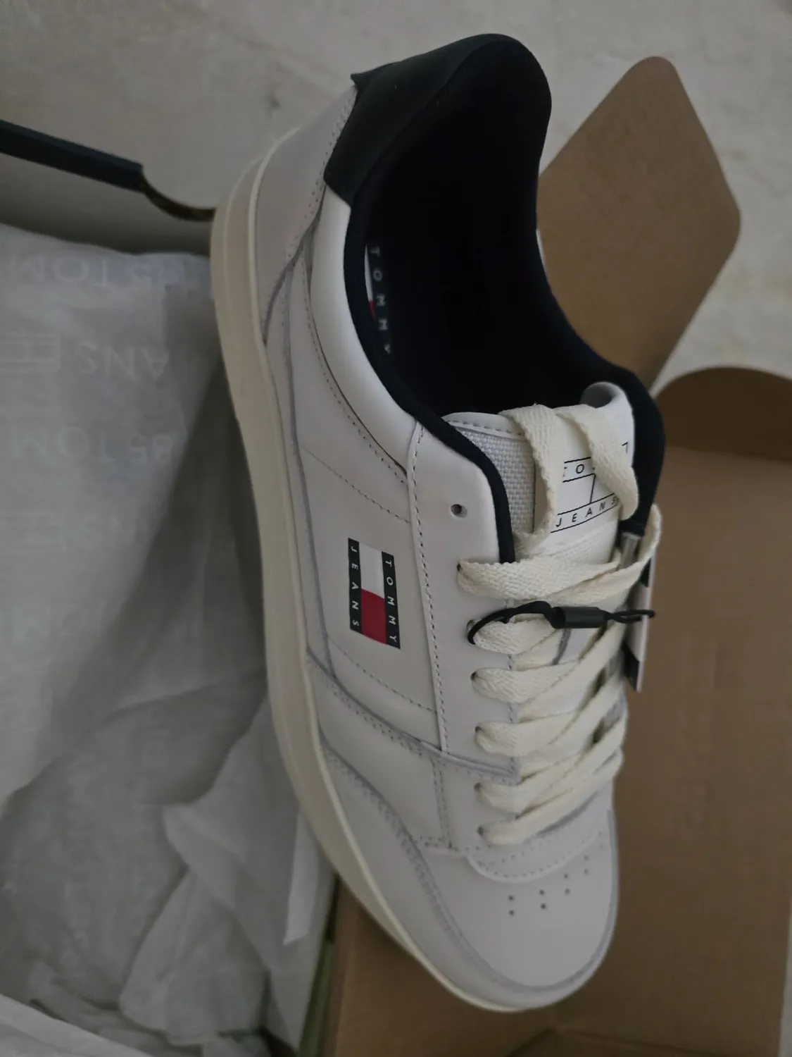 Tommy Jeans The Greenwich New Sneaker Leder 46 EU Herren