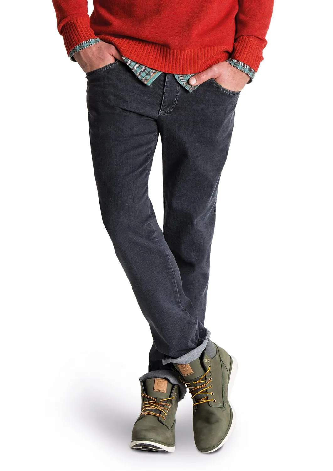 Aubi High Flex 577 Herren Jeanshose Stone Stretch