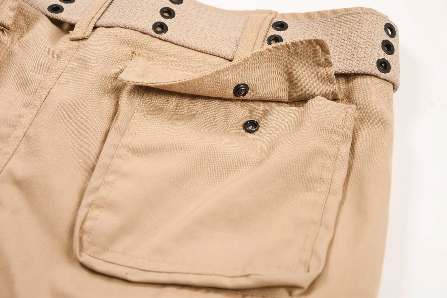 Alessandro Salvarini AS-079 Cargoshorts mit Gürtel Baumwolle