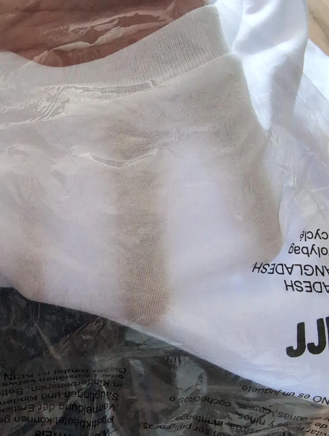 JJ Rebel Jrebrebel Logo Tee T-Shirt L Weiß Baumwolle