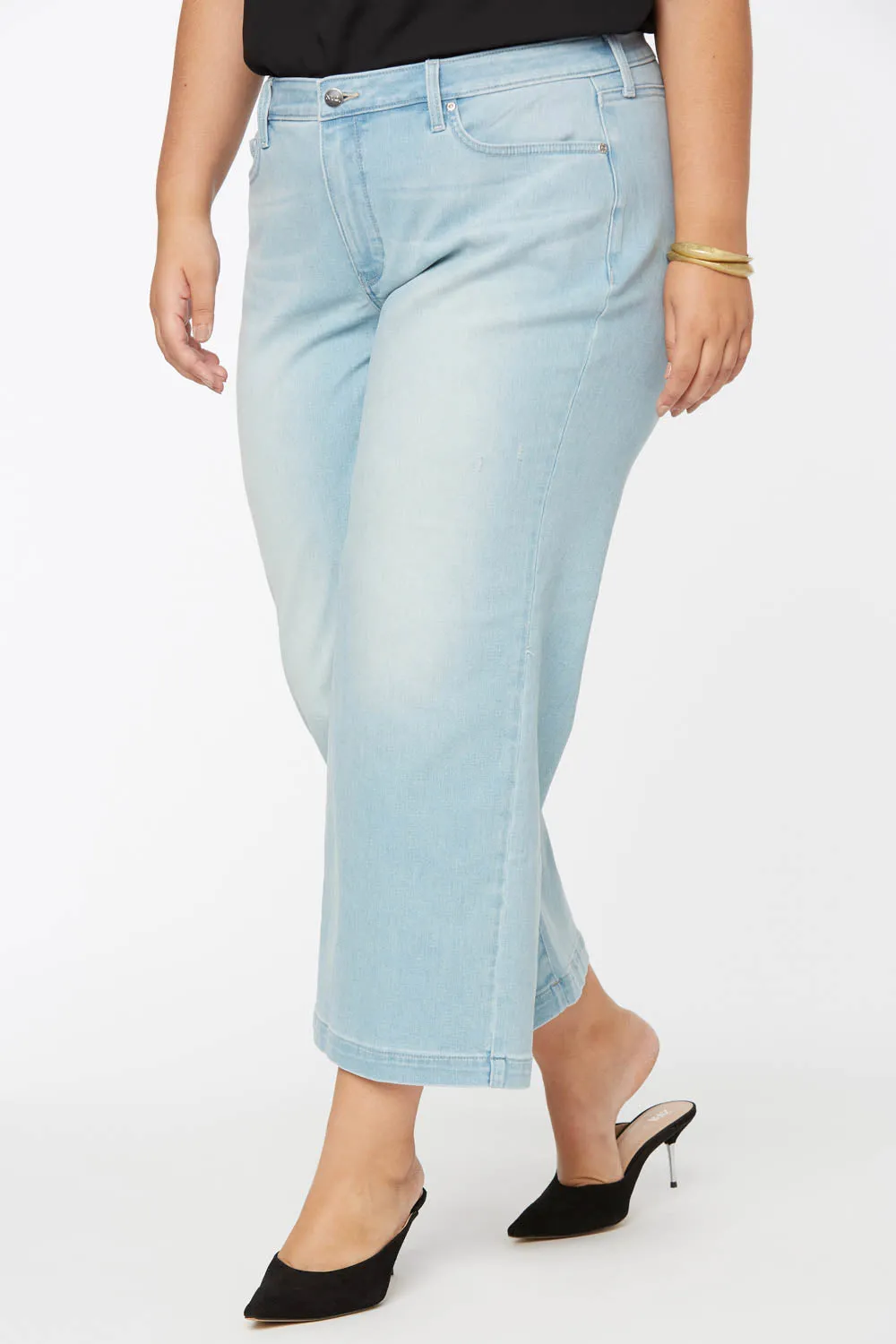 NYDJ Teresa Wide Leg Ankle Plus Jeans Naomi