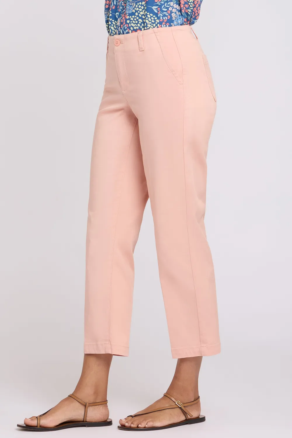 NYDJ Marilyn Straight Ankle Hose Desert Willow Stretch