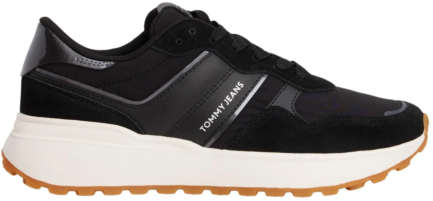 Tommy Jeans Cleated Runner Sneaker Damen Wildleder