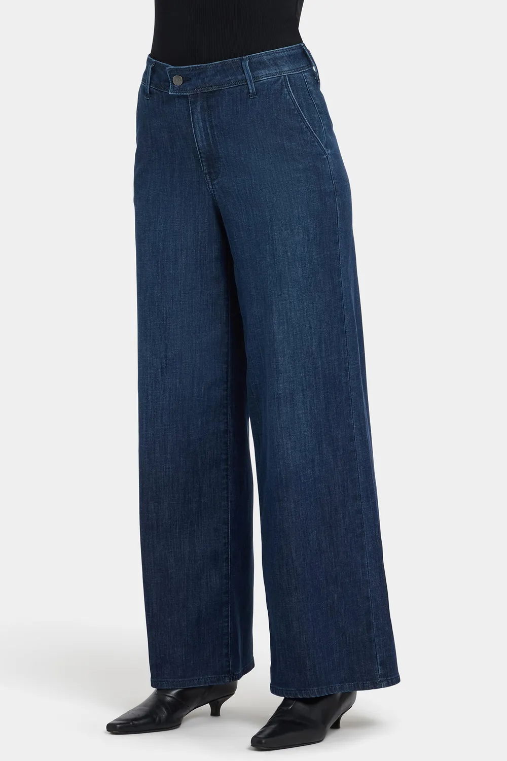 NYDJ Mona Wide Leg Trouser Jeans Louvre Sapphire