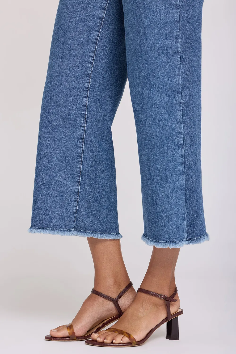 NYDJ Teresa Wide Leg Ankle Jeans Salton Indigo