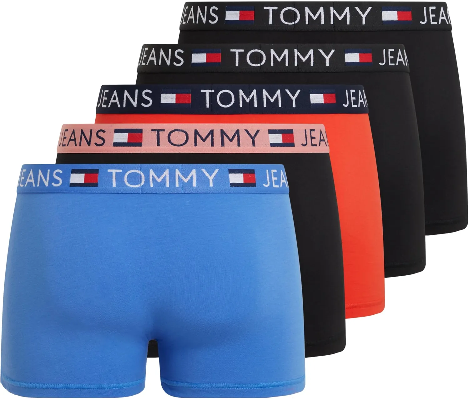 Tommy Jeans 5P Trunk UM0UM03254 Boxershorts L 5er Pack Baumwolle