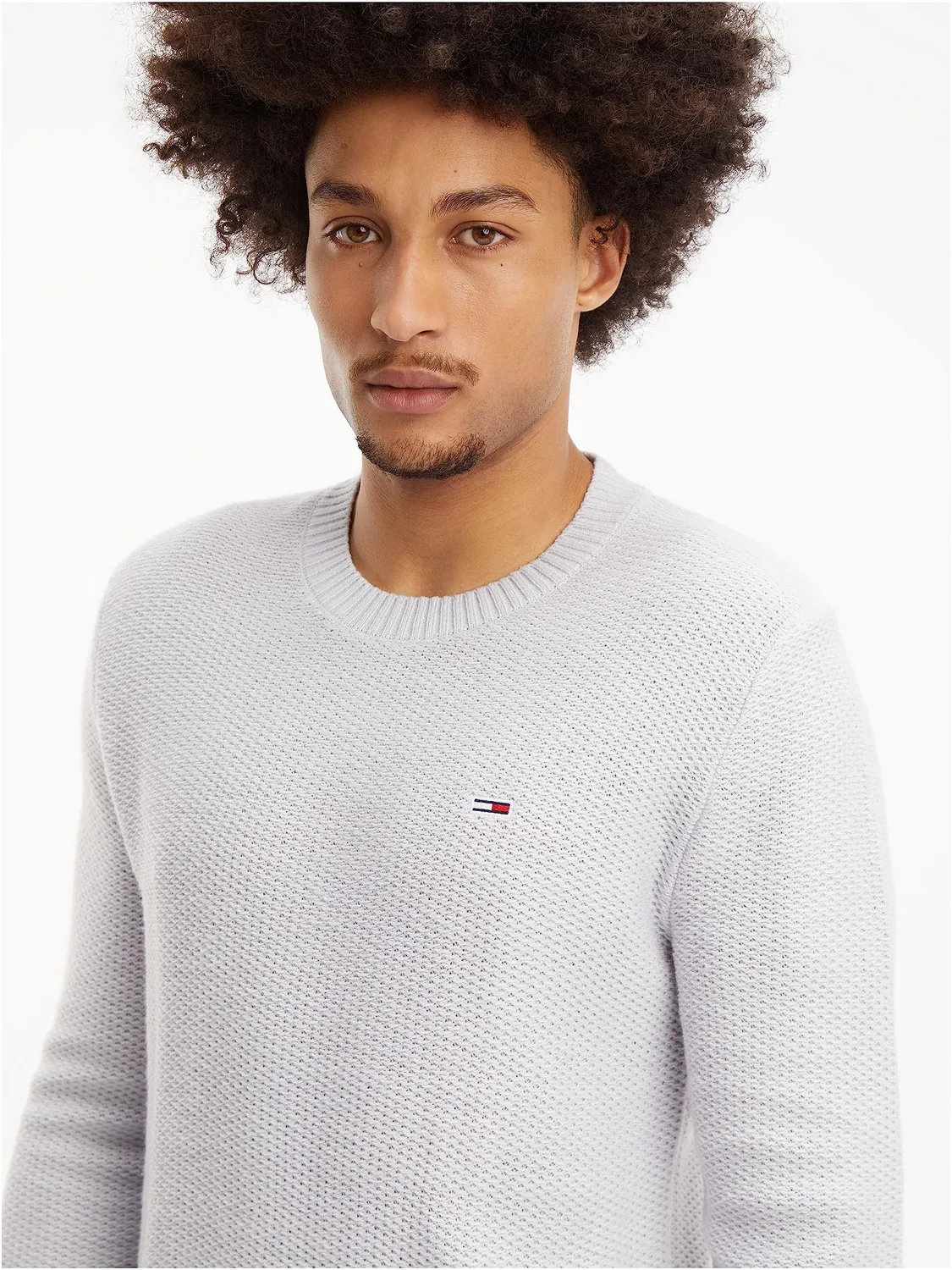 Tommy Jeans TJM Reg Structured DM0DM15060 Herren Pullover